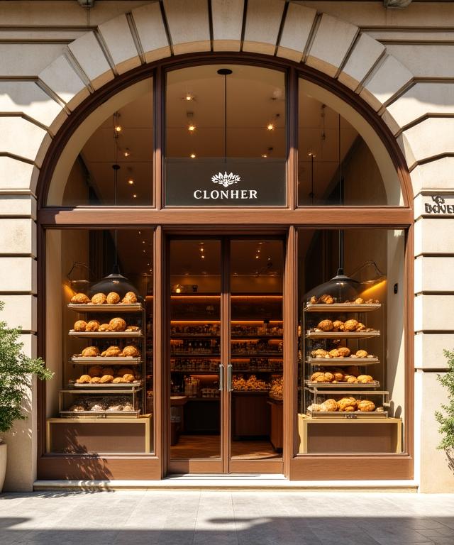 Exterior acogedor de Fluvius Café en Madrid
